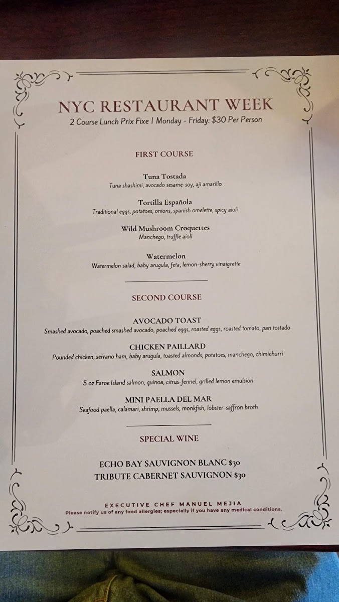 Bazár Tapas Bar and Restaurant Menu - Image 2